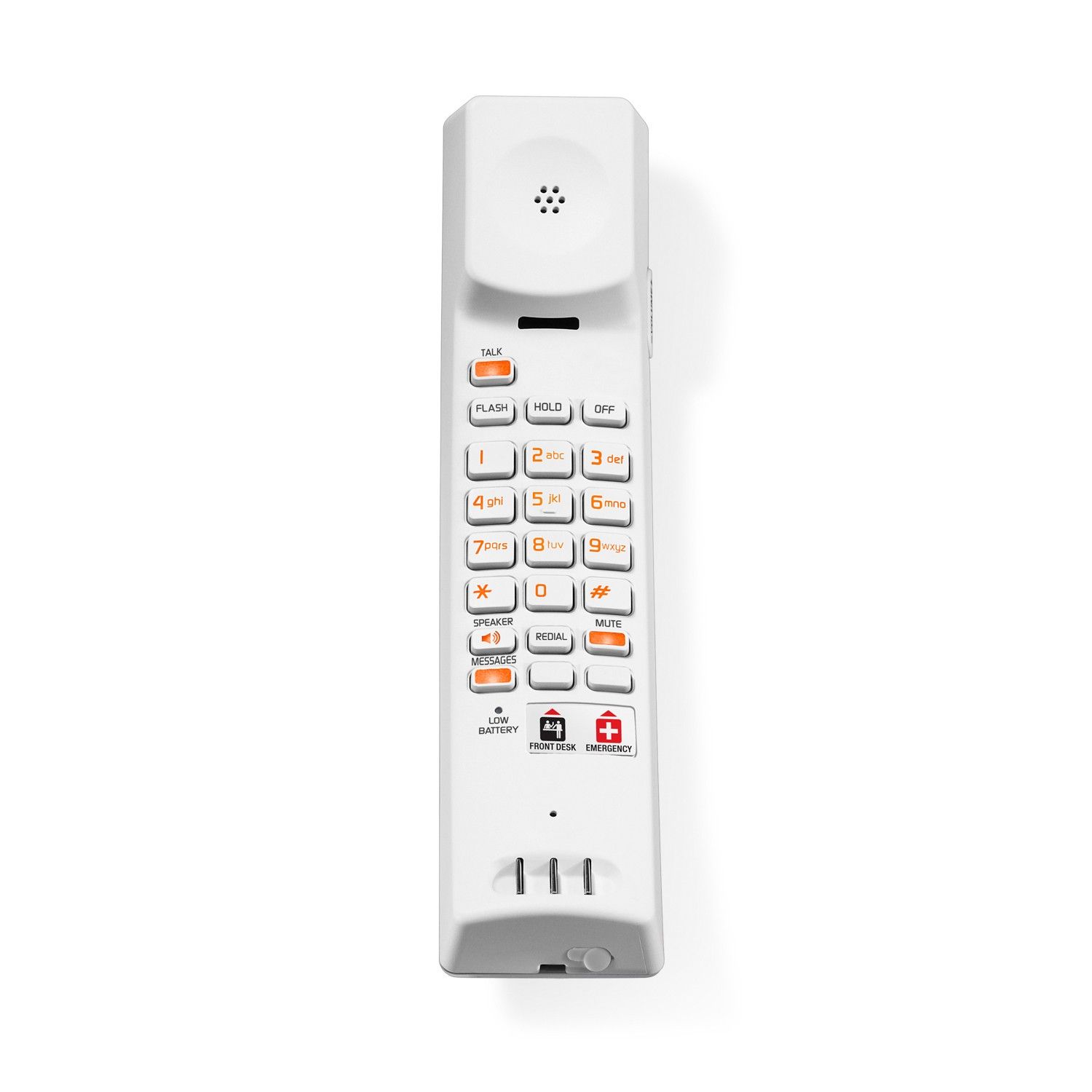Vtech 1-Line Contemporary SIP Cordless Accessory Silver and Pearl - Handset 80-H0CF-11-000